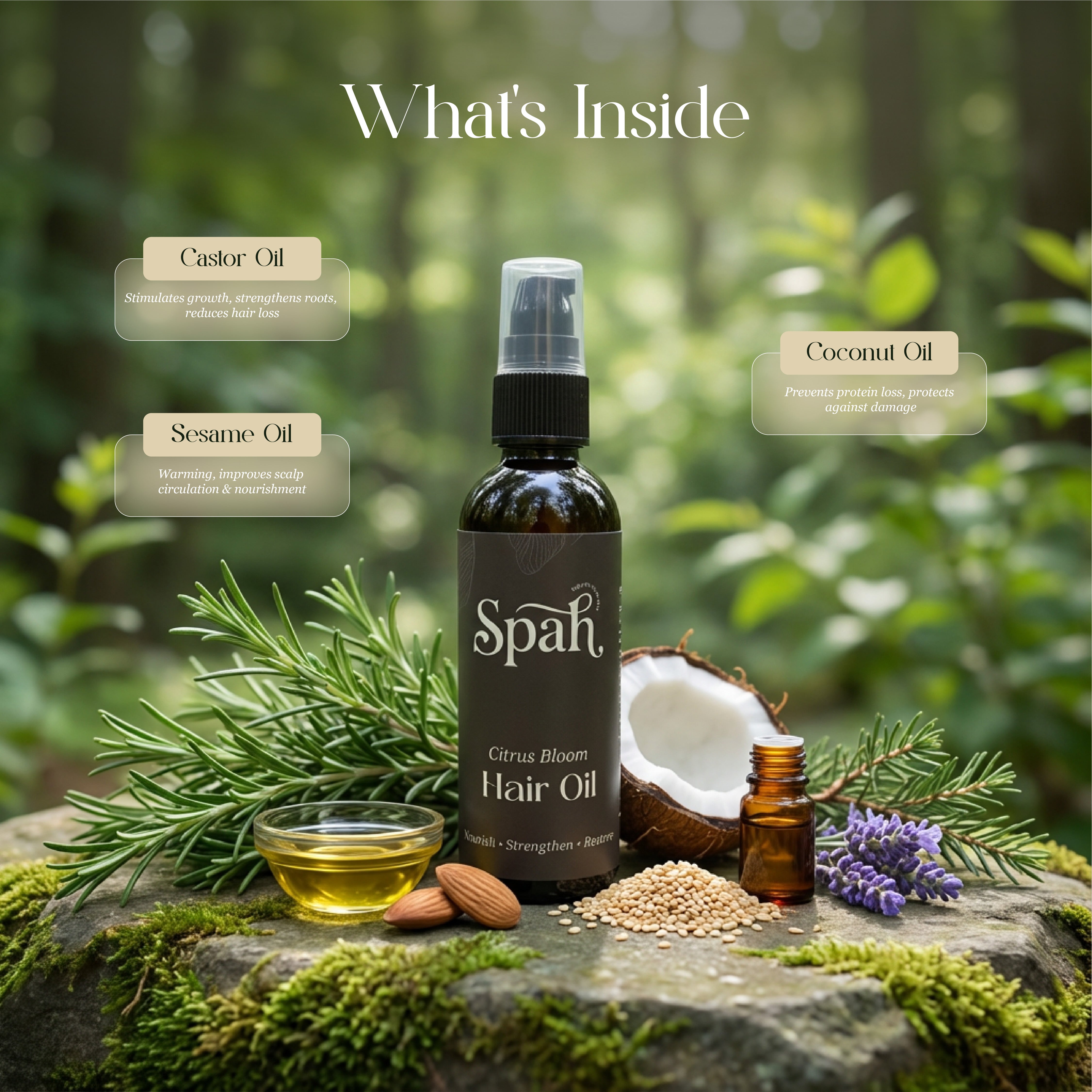 Citrus Bloom Hair Oil